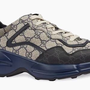 Men’s Gucci Rython GG Fashion Sneakers